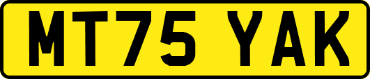 MT75YAK