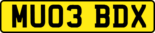 MU03BDX