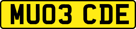 MU03CDE
