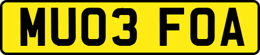 MU03FOA