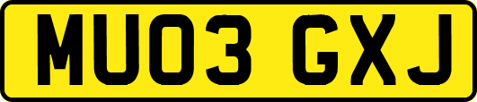MU03GXJ
