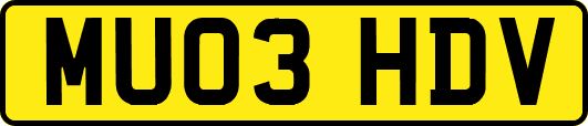 MU03HDV