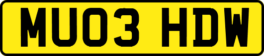 MU03HDW