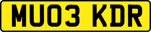 MU03KDR