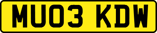 MU03KDW