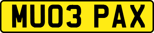MU03PAX