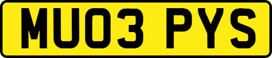 MU03PYS