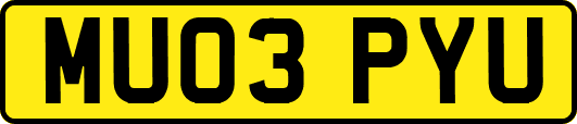 MU03PYU