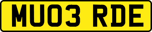 MU03RDE