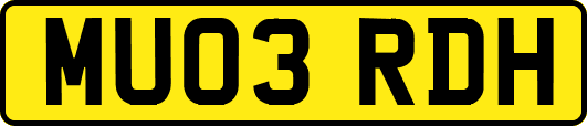 MU03RDH