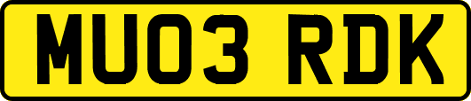 MU03RDK