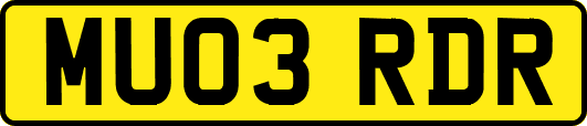 MU03RDR