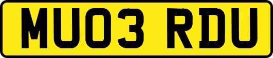MU03RDU