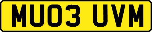 MU03UVM