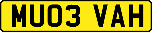 MU03VAH