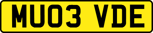 MU03VDE