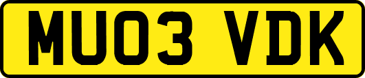 MU03VDK
