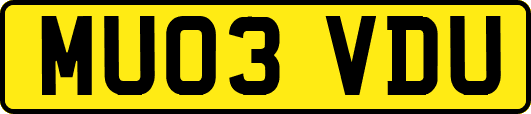MU03VDU