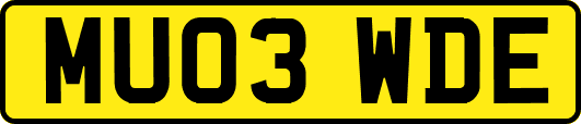 MU03WDE