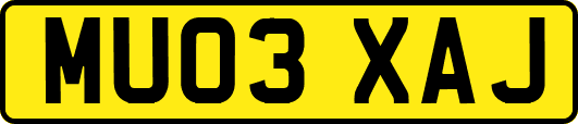 MU03XAJ
