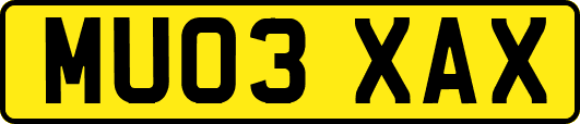 MU03XAX