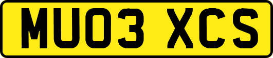 MU03XCS