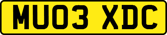 MU03XDC