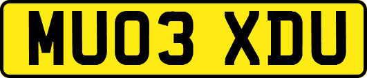 MU03XDU