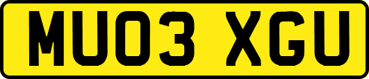 MU03XGU