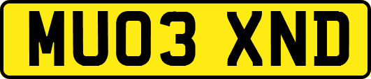 MU03XND