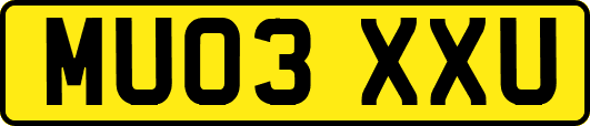 MU03XXU