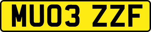 MU03ZZF