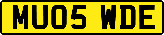 MU05WDE