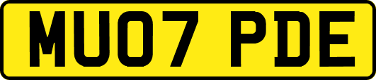 MU07PDE