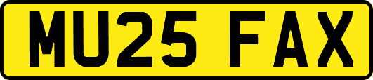 MU25FAX