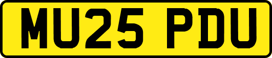 MU25PDU