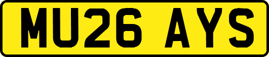 MU26AYS