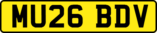 MU26BDV