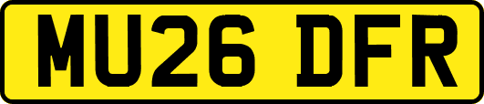 MU26DFR