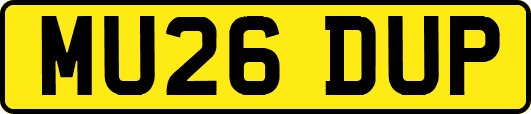 MU26DUP