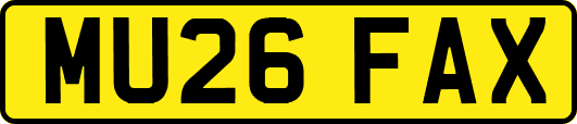 MU26FAX