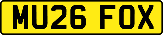 MU26FOX