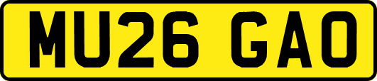 MU26GAO