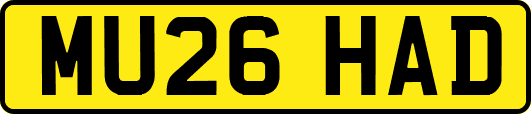 MU26HAD
