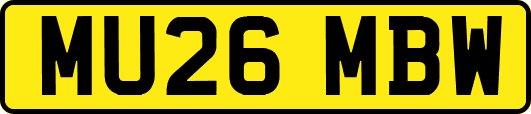 MU26MBW