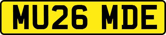 MU26MDE