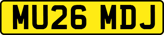 MU26MDJ
