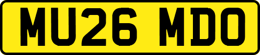 MU26MDO