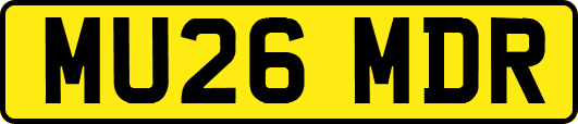 MU26MDR