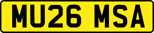 MU26MSA